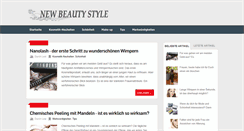 Desktop Screenshot of newbeautystyle.de